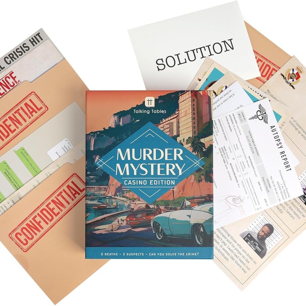 Talking Tables game: Murder at the Casino